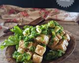 Foto langkah ke 4 dari resep Tahu Domino Sambel Ijo-Pete.