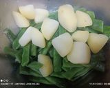 Foto del paso 2 de la receta Judías verdes con jamón, huevo y especias