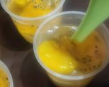 Foto langkah ke 14 dari resep Puding Jeruk Jelly Kelapa.