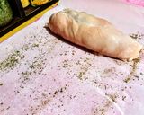 Foto del paso 2 de la receta: ROLLO De Arándanos🍒y Aceitunas con🦃Pavo...!