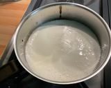 Une image de l'étape 4 de Flan sans pâte aux groseilles noires et abricots.