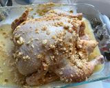 A picture of step 4 of Garlic Herb Butter Roast Chicken.