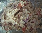 A picture of step 1 of Suji sandwich.