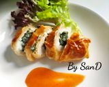 รูปขั้นตอนการทำที่ 7 ของ ใช่ "ไก่เวลลิงตัน" อ่ะป่าว My Chicken Wellington By Airfryer