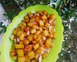 Foto langkah ke 3 dari resep Tumis Kentang Saos Mentega.