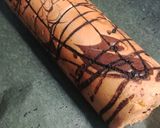 Foto langkah ke 5 dari resep Marmer Roll Cake Brownie.