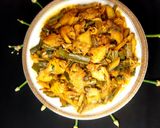 পেঁয়াজ কলি দিয়ে চান্দা মাছের চর্চরী রেসিপির ধাপ 3 ছবি