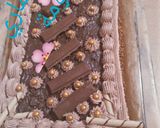 صورة لخطوة 3 من وصفة كيكة بالمسكوتة ذوق الشوكولاته 🍫🍫