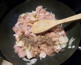 Tarhonyás csirke recept fázis 3 fotója