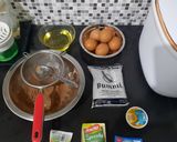 Foto langkah ke 1 dari resep Bolu Ketan Hitam Lumer.