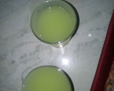 A picture of step 3 of Cucumber juice.