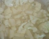 A picture of step 2 of Dhaba Style Potato Cauliflower.