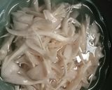 Foto langkah ke 2 dari resep Oseng tempe jamur lombok ijo.