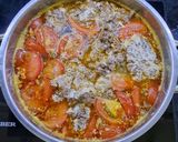 Hình bước làm 3 của món Bún riêu cua