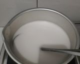 Foto langkah ke 2 dari resep Puding cocopandan lapis tape ketan hitam.