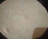 A picture of step 4 of Mayonnaise veg kathi roll.