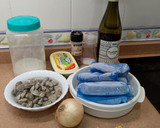 Foto del paso 1 de la receta: Lomos de merluza con almejas (económica)