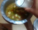 A picture of step 3 of Vegetable soup.