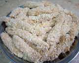 A picture of step 7 of Super Crispy Chicken Strips Bouquet.