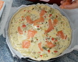 Foto del paso 6 de la receta: Quiche de verduras y salmón