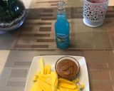 A picture of step 4 of Tropical fruit dipping sauce.