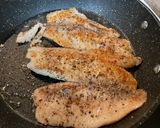 A picture of step 7 of Tilapia with Scallion Sriracha Pesto.