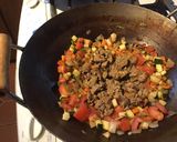 A picture of step 4 of California Farm Chicken Liver Fried Rice.