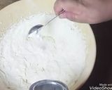 A picture of step 3 of VANNILA NAAN KHATAI  "I LOVE MEETHA"foodies&friends.