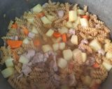 Foto del paso 4 de la receta: Guiso de lentejas y fideos🍛