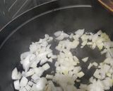 A picture of step 2 of Cajun Red Beans and Rice.