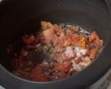 A picture of step 3 of Vegetable Masala Oats.