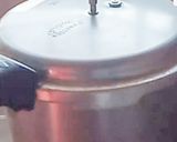 A picture of step 8 of Vanilla sponge cake in a pressure cooker with.