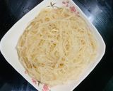 Hình bước làm 1 của món Miến trộn gà xé