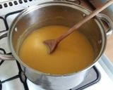 A picture of step 3 of Vickys Halloween 'Cream of Carved Pumpkin' Soup GF DF EF SF NF.