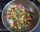 A picture of step 4 of Makhana Chaat.