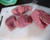Foto langkah ke 1 dari resep Blackpaper Beef.