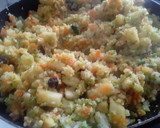 Foto del paso 6 de la receta: Falso Cuscús de coliflor y brócoli con pasas de uva y manzana...🤔🥦🍇🍏🍚🍚🥦🤨