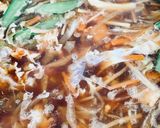 A picture of step 14 of Long life & Health! Warm Soba Noodle.
