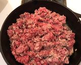 A picture of step 1 of Pork & Beef Larb.