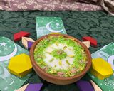A picture of step 4 of Coconut kheer.