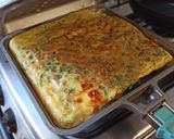 Foto del paso 4 de la receta: Tortilla de verduras de la huerta en Flip