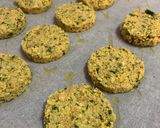 A picture of step 2 of Baked Falafel.