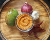 A picture of step 4 of Chilli Mango Chutney.