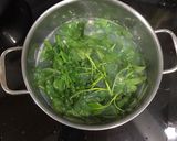 Hình bước làm 4 của món Canh nghêu rau muống