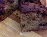 A picture of step 3 of Eggless Banana and chocochip cake.