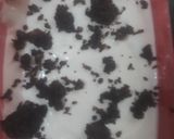 A picture of step 6 of Eggless super delight brownie with vanilla icecream.