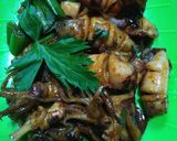 Foto langkah ke 5 dari resep Cumi 🐙 goreng saus tiram.