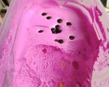 Foto langkah ke 5 dari resep Ice cream buah naga home Made.