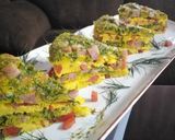 Pas rețetă Tort omletă 8 fotografie