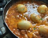 A picture of step 10 of Nagpuri Spicy sawji masala egg curry.